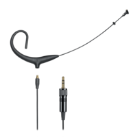 MICROSET CARDIOID CONDENSER HEADWORN MICROPHONE WITH 55" DETACHABLE CABLE TERMINATED